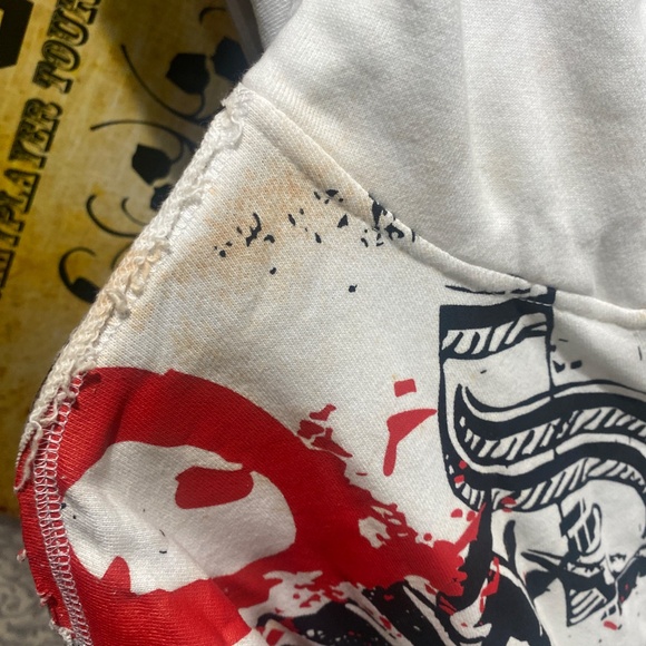 Blac Label Premium 90s Vintage (Defect-Stain) Hoodie 3X - Picture 5 of 8